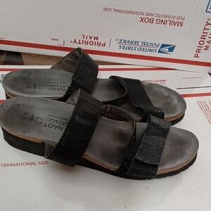 Naot Women's Black Sandals Size 40/9